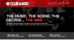 Desktop Screenshot of club6400.com