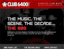Tablet Screenshot of club6400.com